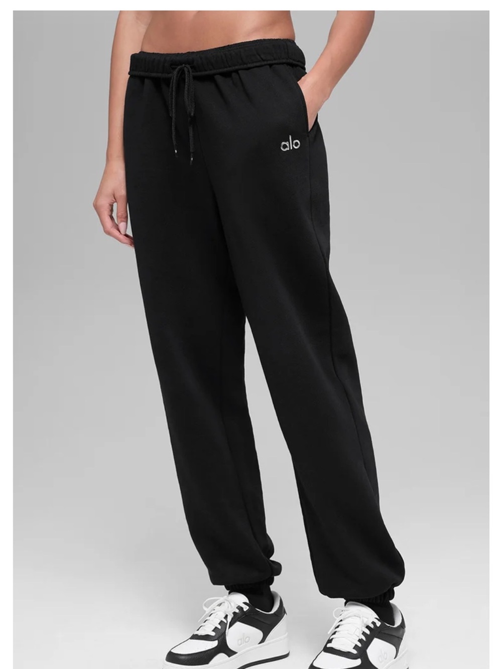 Alo Yoga Black Accolade Sweatpant Joggers Size Small
